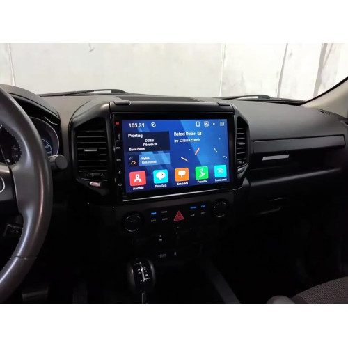 Ford Everest 2012-2015 9 inch with Emergency Light Matte Black Linux Head Unit
